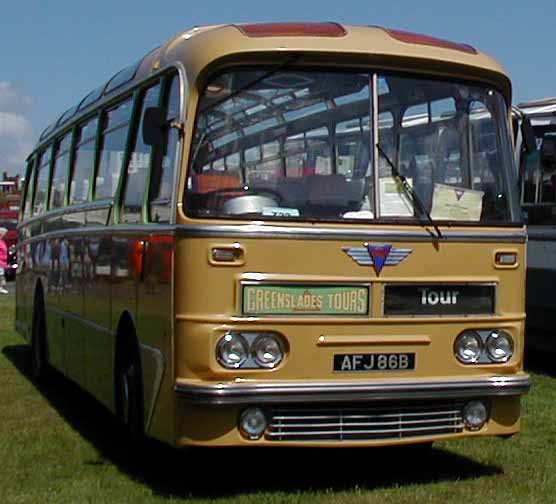 Greenslades AEC Reliance Harrington Cavalier AFJ86B